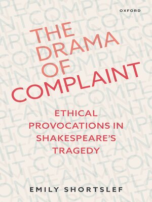 cover image of The Drama of Complaint